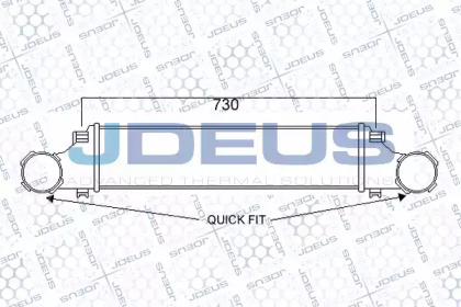 Теплообменник (JDEUS: 817M48)