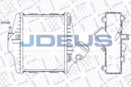 Теплообменник (JDEUS: 817M84A)