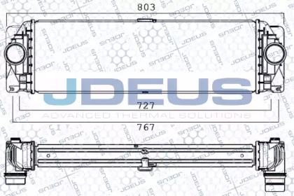 Теплообменник (JDEUS: 817M85)