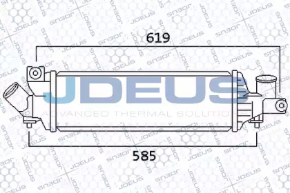 Теплообменник (JDEUS: 819M58)