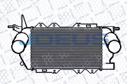 Теплообменник (JDEUS: 820M50)