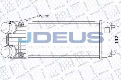 Теплообменник (JDEUS: 821M23A)