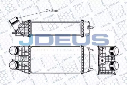 Теплообменник (JDEUS: 821M41A)