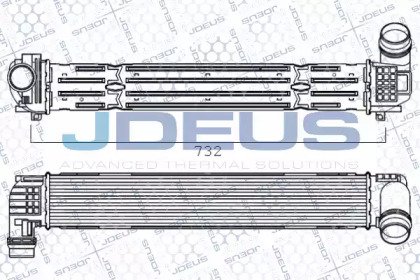 Теплообменник (JDEUS: 823M91A)