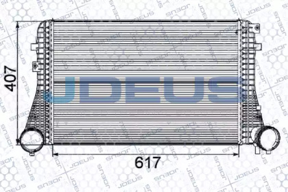 Теплообменник (JDEUS: 830M26)