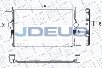 Теплообменник (JDEUS: 831M54A)