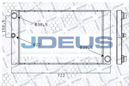 Теплообменник (JDEUS: M-005023A)