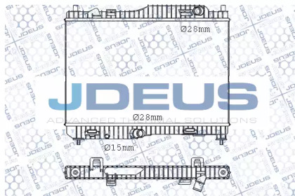 Теплообменник (JDEUS: M-012069A)