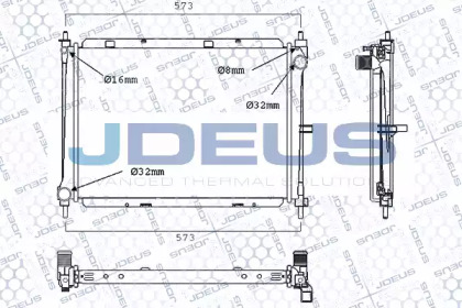 Теплообменник (JDEUS: M-0190420)