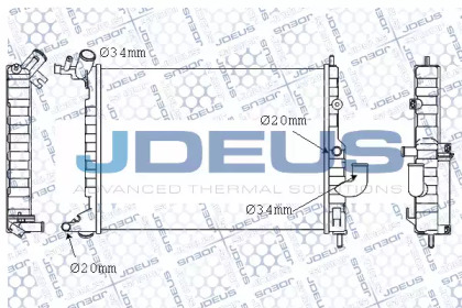 Теплообменник (JDEUS: M-020033A)