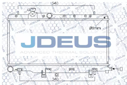 Теплообменник (JDEUS: M-0260040)