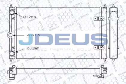 Теплообменник (JDEUS: M-030028A)