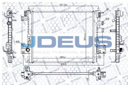 Теплообменник (JDEUS: M-0750030)