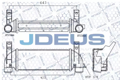 Теплообменник (JDEUS: M-812110A)