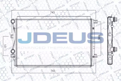 Теплообменник (JDEUS: RA0010301)