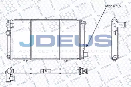 Теплообменник (JDEUS: RA0070010)