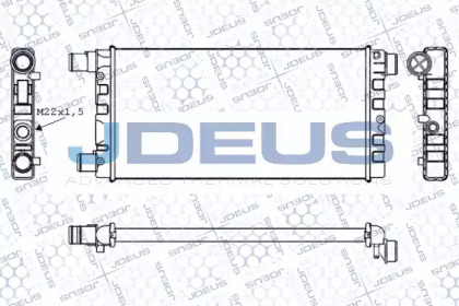 Теплообменник (JDEUS: M-011021A)