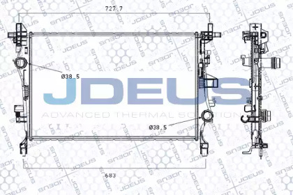 Теплообменник (JDEUS: RA0111410)