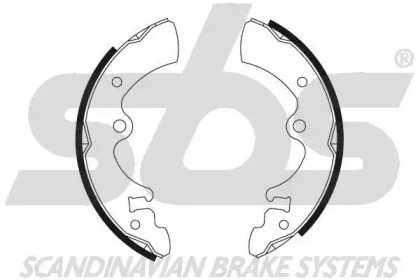 Комлект тормозных накладок (sbs: 18492722341)