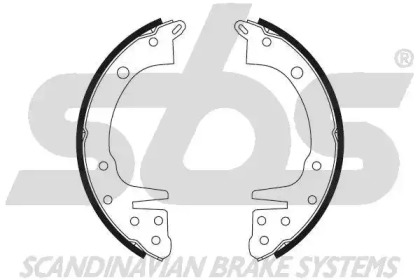 Комлект тормозных накладок (sbs: 18492730337)