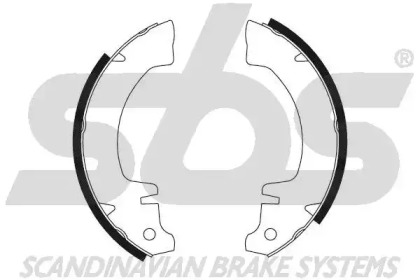 Комлект тормозных накладок (sbs: 18492739237)