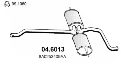 Амортизатор (ASSO: 04.6013)