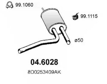 Амортизатор (ASSO: 04.6028)