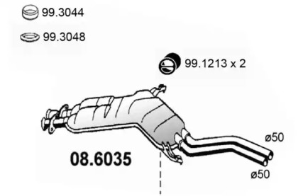 Амортизатор (ASSO: 08.6035)