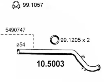 Трубка (ASSO: 10.5003)