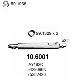 Амортизатор (ASSO: 10.6001)