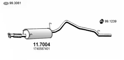 Амортизатор (ASSO: 11.7004)