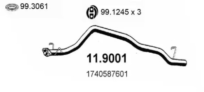 Трубка (ASSO: 11.9001)