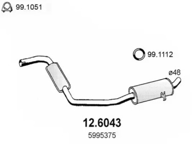 Амортизатор (ASSO: 12.6043)