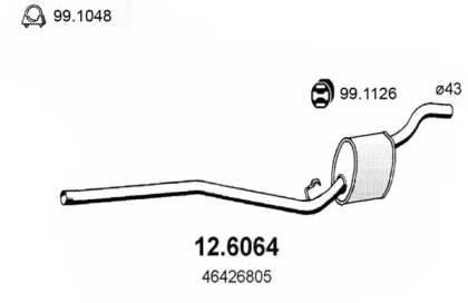 Амортизатор (ASSO: 12.6064)