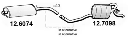 Амортизатор (ASSO: 12.6074)