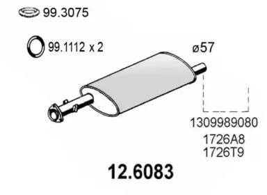 Амортизатор (ASSO: 12.6083)