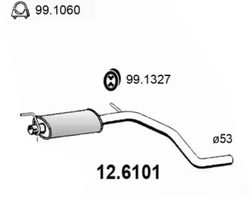 Амортизатор (ASSO: 12.6101)