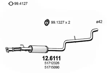 Амортизатор (ASSO: 12.6111)