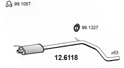 Амортизатор (ASSO: 12.6118)