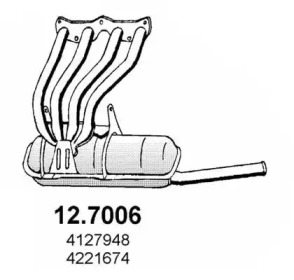 Амортизатор (ASSO: 12.7006)