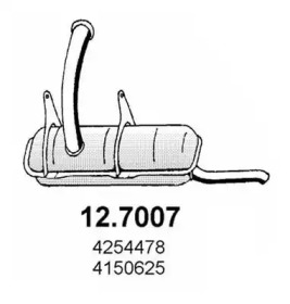 Амортизатор (ASSO: 12.7007)