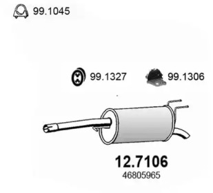 Амортизатор (ASSO: 12.7106)