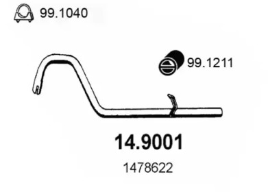 Трубка (ASSO: 14.9001)