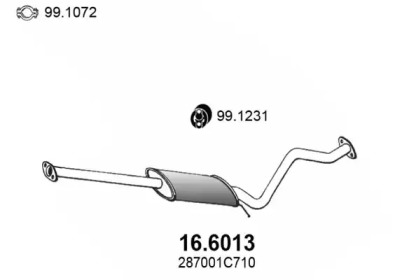 Амортизатор (ASSO: 16.6013)