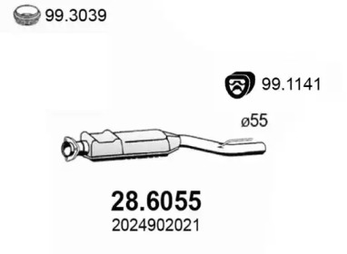 Амортизатор (ASSO: 28.6055)