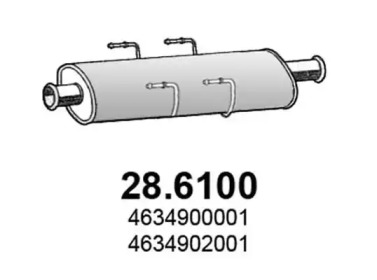 Амортизатор (ASSO: 28.6100)