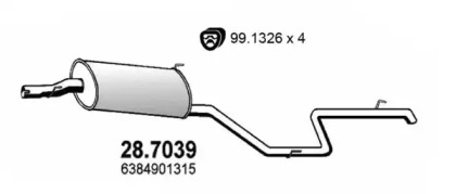 Амортизатор (ASSO: 28.7039)