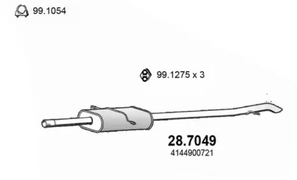 Амортизатор (ASSO: 28.7049)