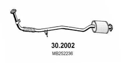 Амортизатор (ASSO: 30.2002)