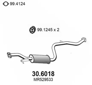 Амортизатор (ASSO: 30.6018)